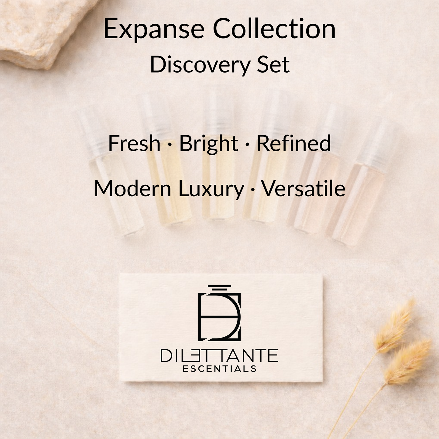 Expanse Collection Discovery Set | Dilettante eScentials Extrait de Parfum