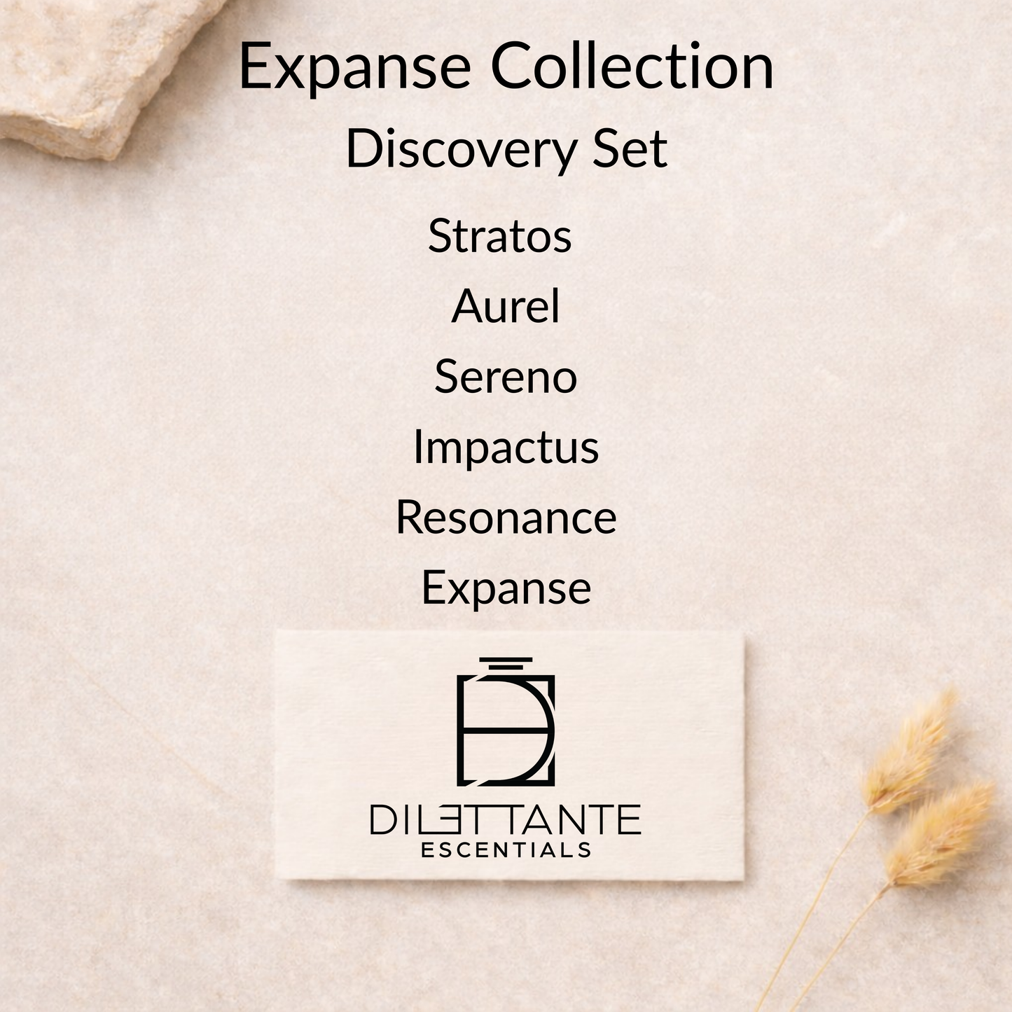 Expanse Collection Discovery Set | Dilettante eScentials Extrait de Parfum