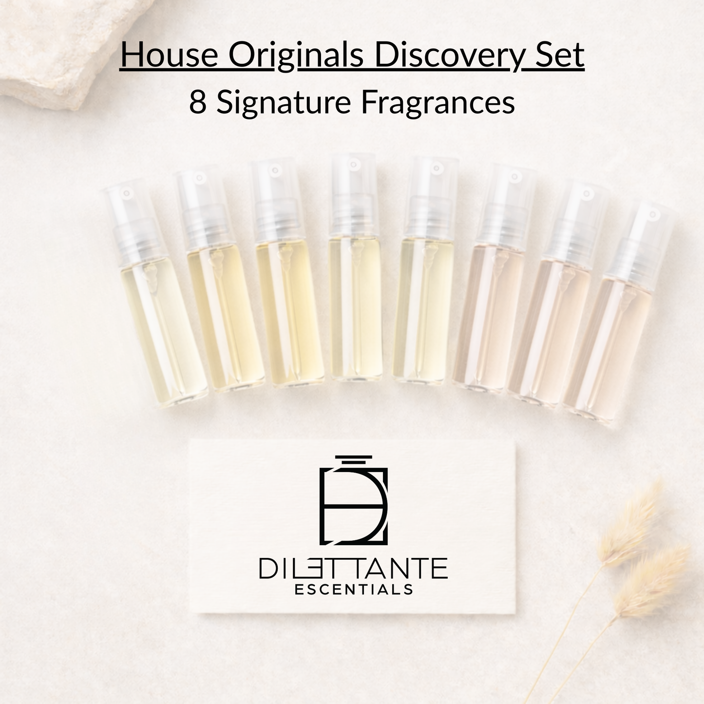 House Originals Discovery Set | Dilettante eScentials Extrait de Parfum
